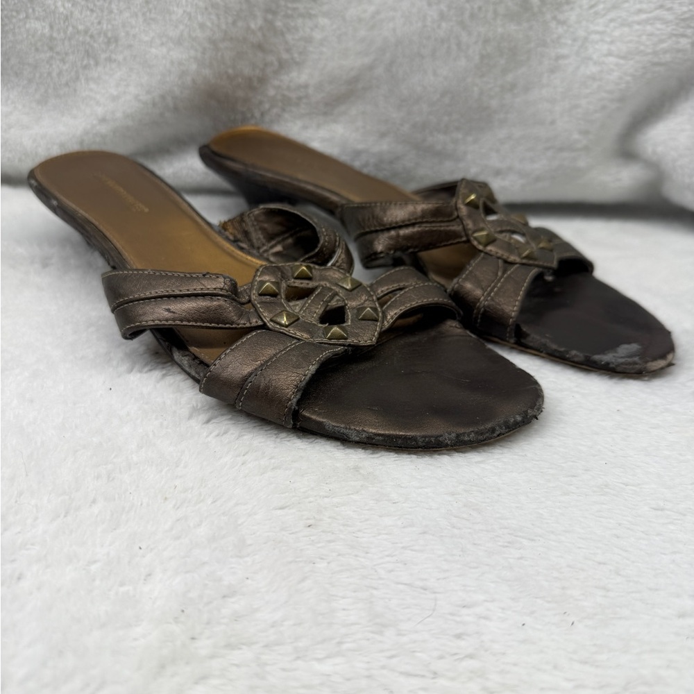 Bronze Kitten Heels